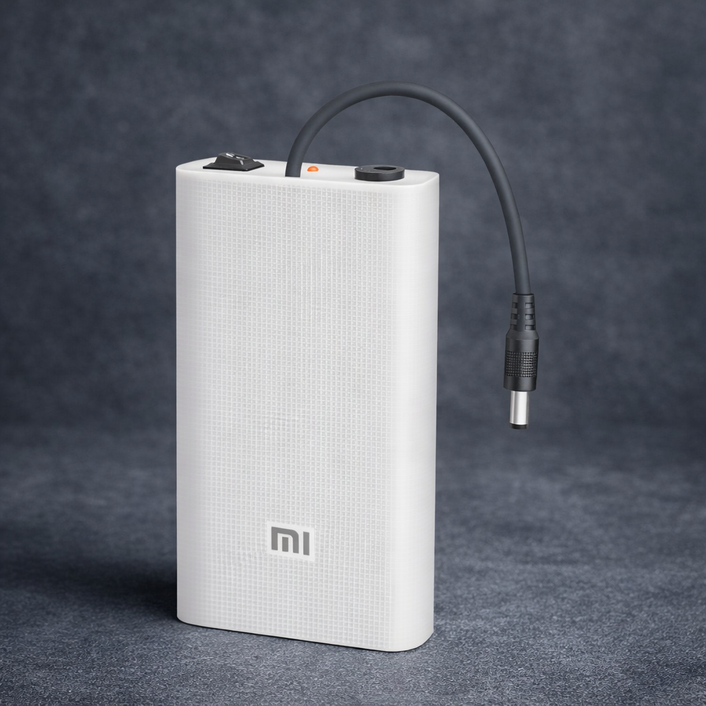 Mi Router Power Bank UPS – 12V/9V WiFi Router Backup Battery for PTCL, StormFiber & Fiber Modems